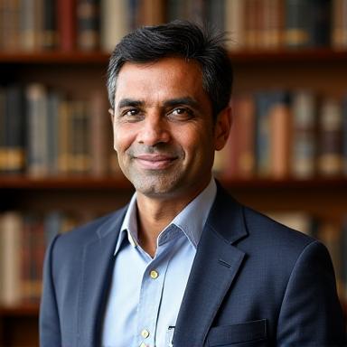 Dr. Raj Patel, workshop facilitator and writing mentor